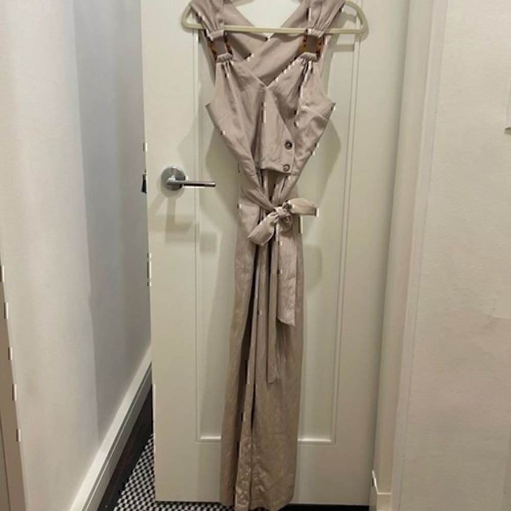 NWT- J.O.A Jumpsuit Khaki 